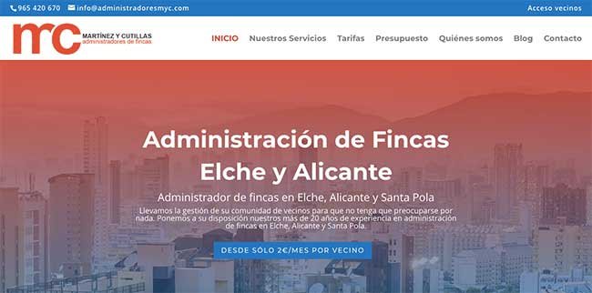 portfolio administración de fincas